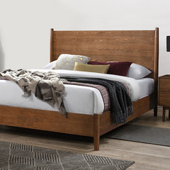 Tromso Walnut Queen Bed - Ornate Home
