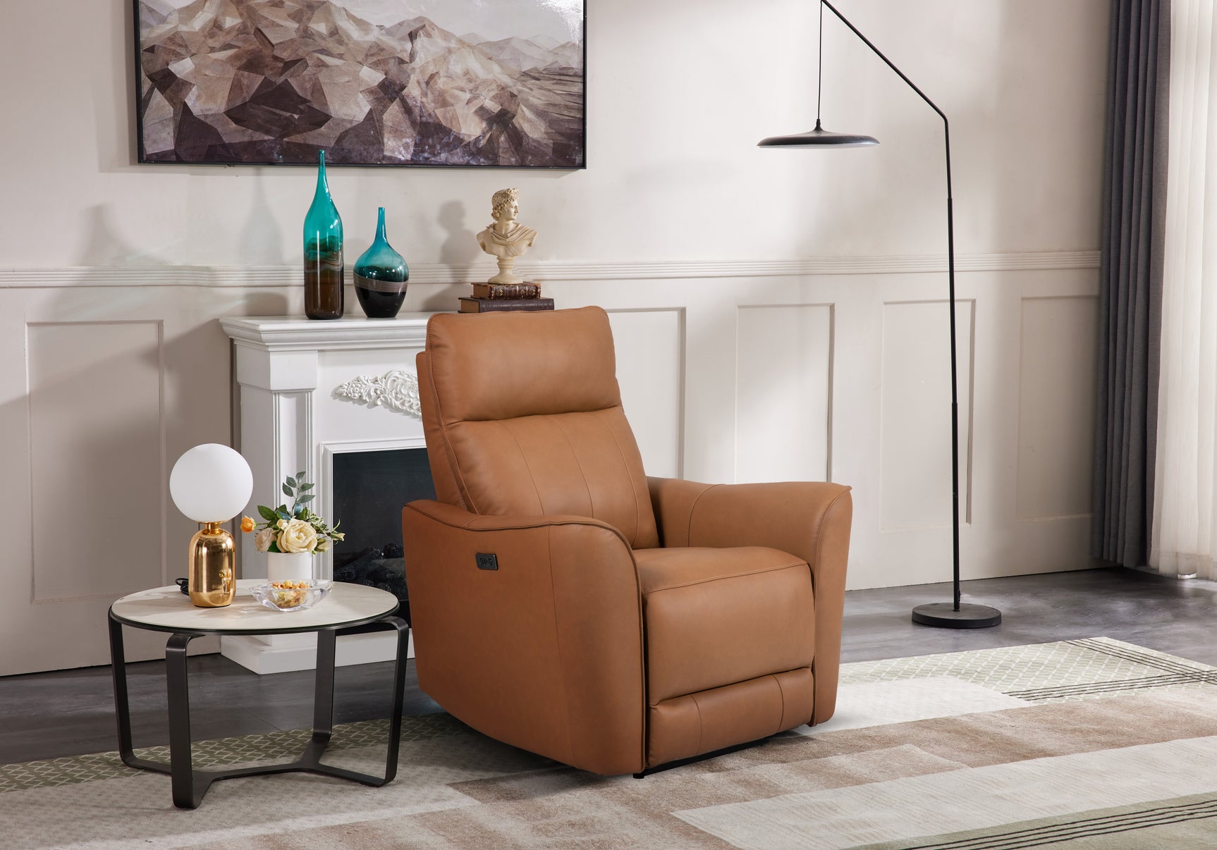 Trooper Triple Zero Power Recliner - Ornate Home