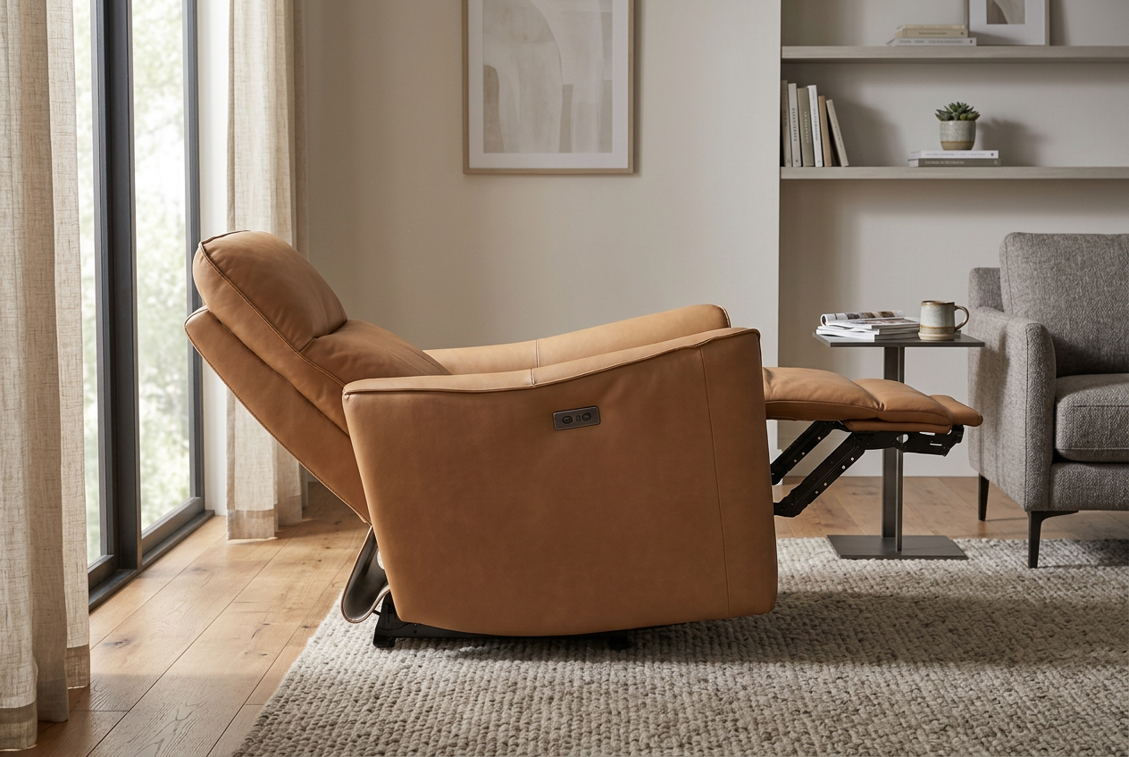 Trooper Triple Zero Power Recliner - Ornate Home