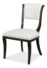 Trophy Nero/Taupe Elegant Side Chair (Set of 2) - Ornate Home