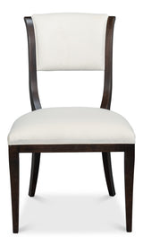 Trophy Nero/Taupe Elegant Side Chair (Set of 2) - Ornate Home