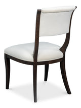 Trophy Nero/Taupe Elegant Side Chair (Set of 2) - Ornate Home