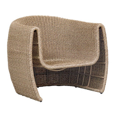 Tropic Brown Golden Flax Outdoor Lounge Chair - Ornate Home