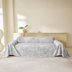 Tropical Botanical Leaf Texture Furniture Protector Blanket Soft Breathable Sofa Cover - Ornate Home