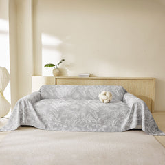 Tropical Botanical Leaf Texture Furniture Protector Blanket Soft Breathable Sofa Cover - Ornate Home