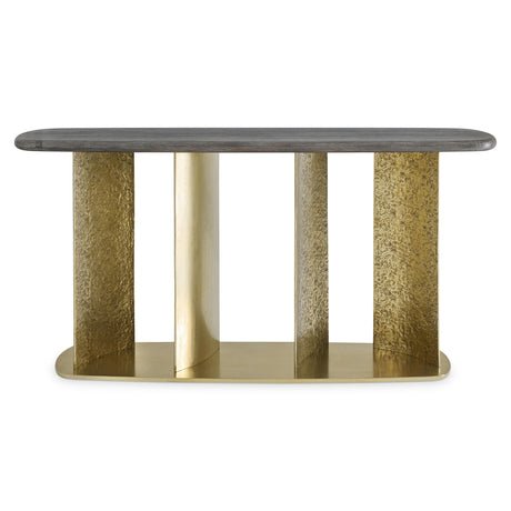 Trost Bracken/Dorado Gold Console Table - Ornate Home