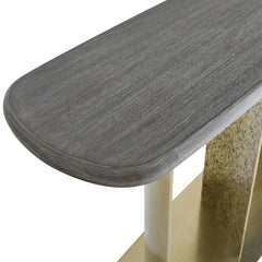 Trost Bracken/Dorado Gold Console Table - Ornate Home