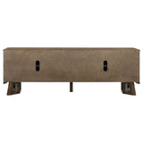 Trotter Brown 71-inch 4-Door Wood TV Stand Media Console - Ornate Home
