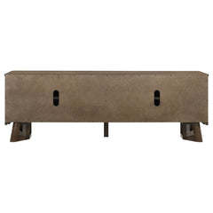 Trotter Brown 71-inch 4-Door Wood TV Stand Media Console - Ornate Home