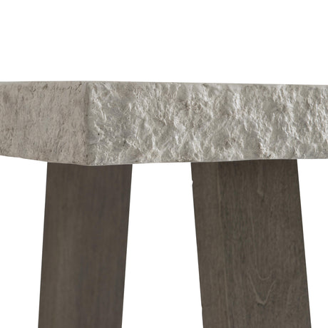 Trouville Rectangular Sand Grey/Weathered Teak Outdoor Dining Table - Ornate Home