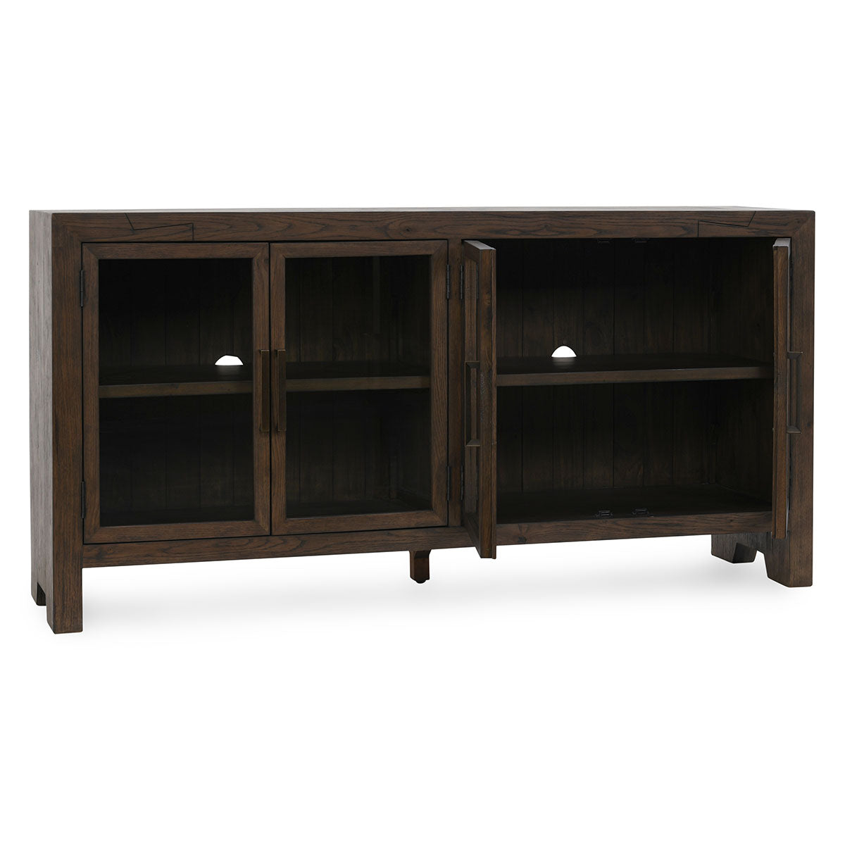 Troy Suede Brown Buffet - Ornate Home