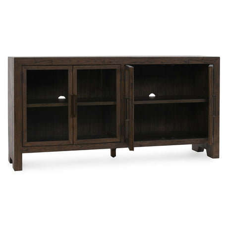 Troy Suede Brown Buffet - Ornate Home