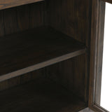 Troy Suede Brown Buffet - Ornate Home