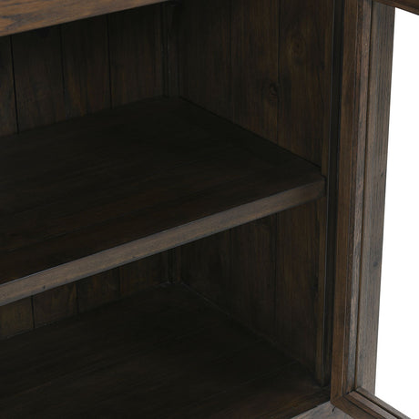 Troy Suede Brown Buffet - Ornate Home