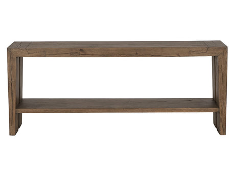 Troy Suede Brown Console Table - Ornate Home