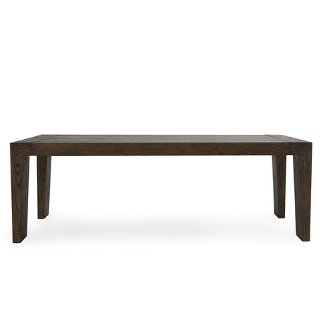 Troy Suede Brown Dining Table - Ornate Home