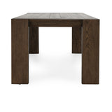 Troy Suede Brown Dining Table - Ornate Home