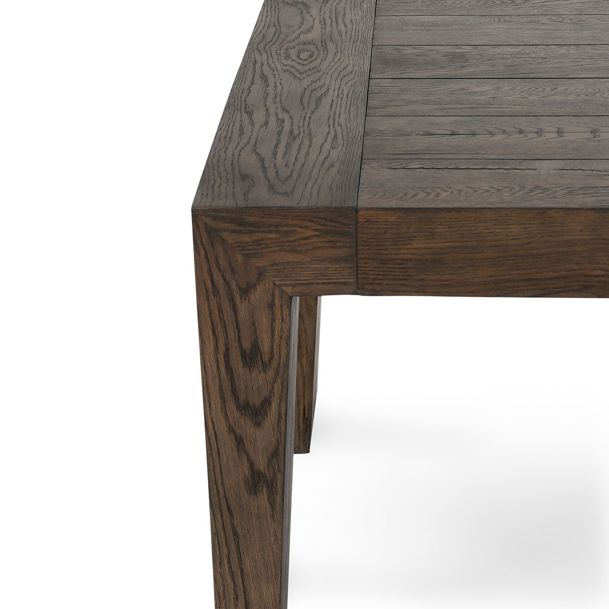 Troy Suede Brown Dining Table - Ornate Home