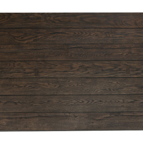 Troy Suede Brown Dining Table - Ornate Home