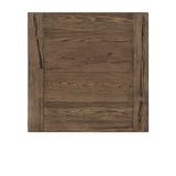 Troy Suede Brown End Table - Ornate Home