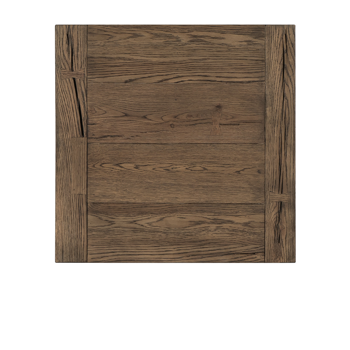 Troy Suede Brown End Table - Ornate Home