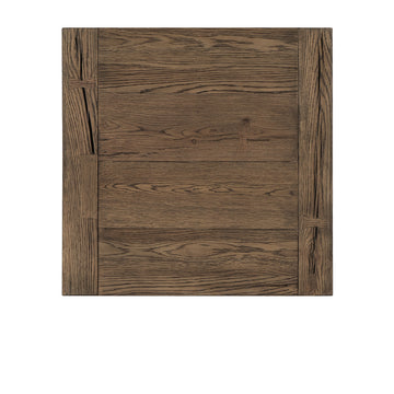 Troy Suede Brown End Table - Ornate Home