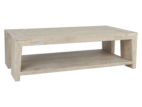 Troy White Coffee Table - Ornate Home