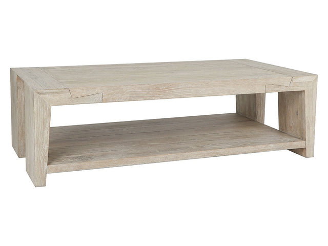 Troy White Coffee Table - Ornate Home