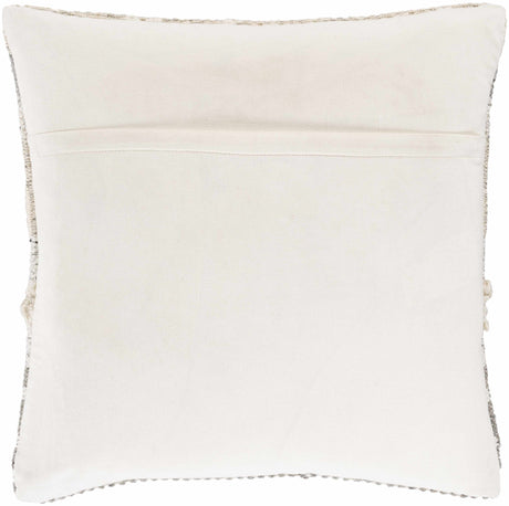Truckee Neutral Textured Wool Throw Pillow - Ornate Home
