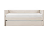 Trudy Beige Daybed with Trundle - Ornate Home