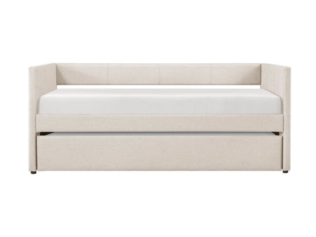 Trudy Beige Daybed with Trundle - Ornate Home