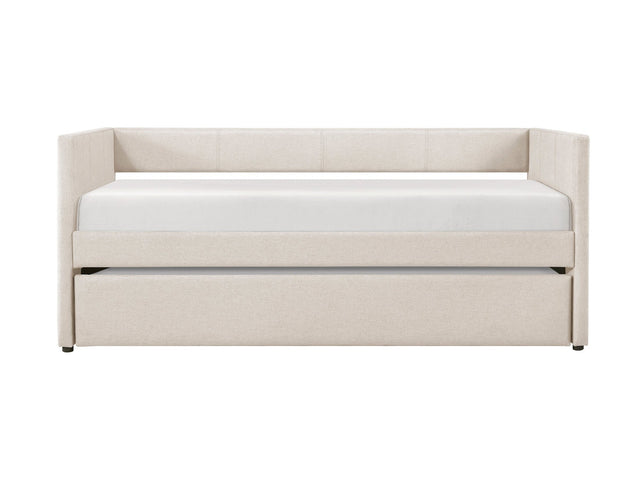 Trudy Beige Daybed with Trundle - Ornate Home