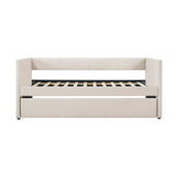 Trudy Beige Daybed with Trundle - Ornate Home