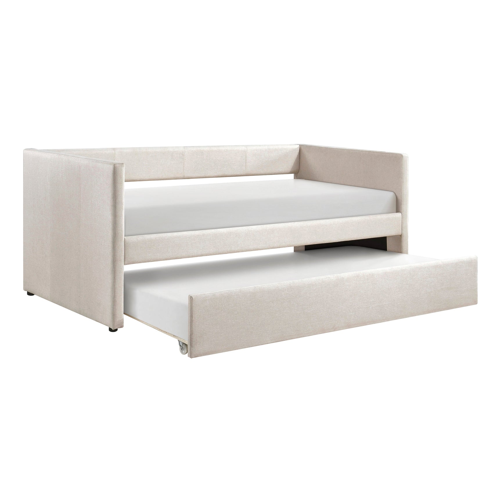 Trudy Beige Daybed with Trundle - Ornate Home