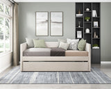 Trudy Beige Daybed with Trundle - Ornate Home