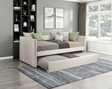 Trudy Beige Daybed with Trundle - Ornate Home