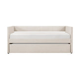 Trudy Beige Daybed with Trundle - Ornate Home