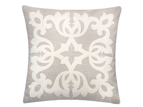 Trudy Beige Pillow (Set of 2) - Ornate Home