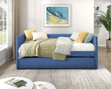 Trudy Blue Daybed with Trundle - Ornate Home