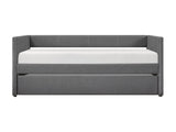 Trudy Dark Gray Daybed with Trundle - Ornate Home