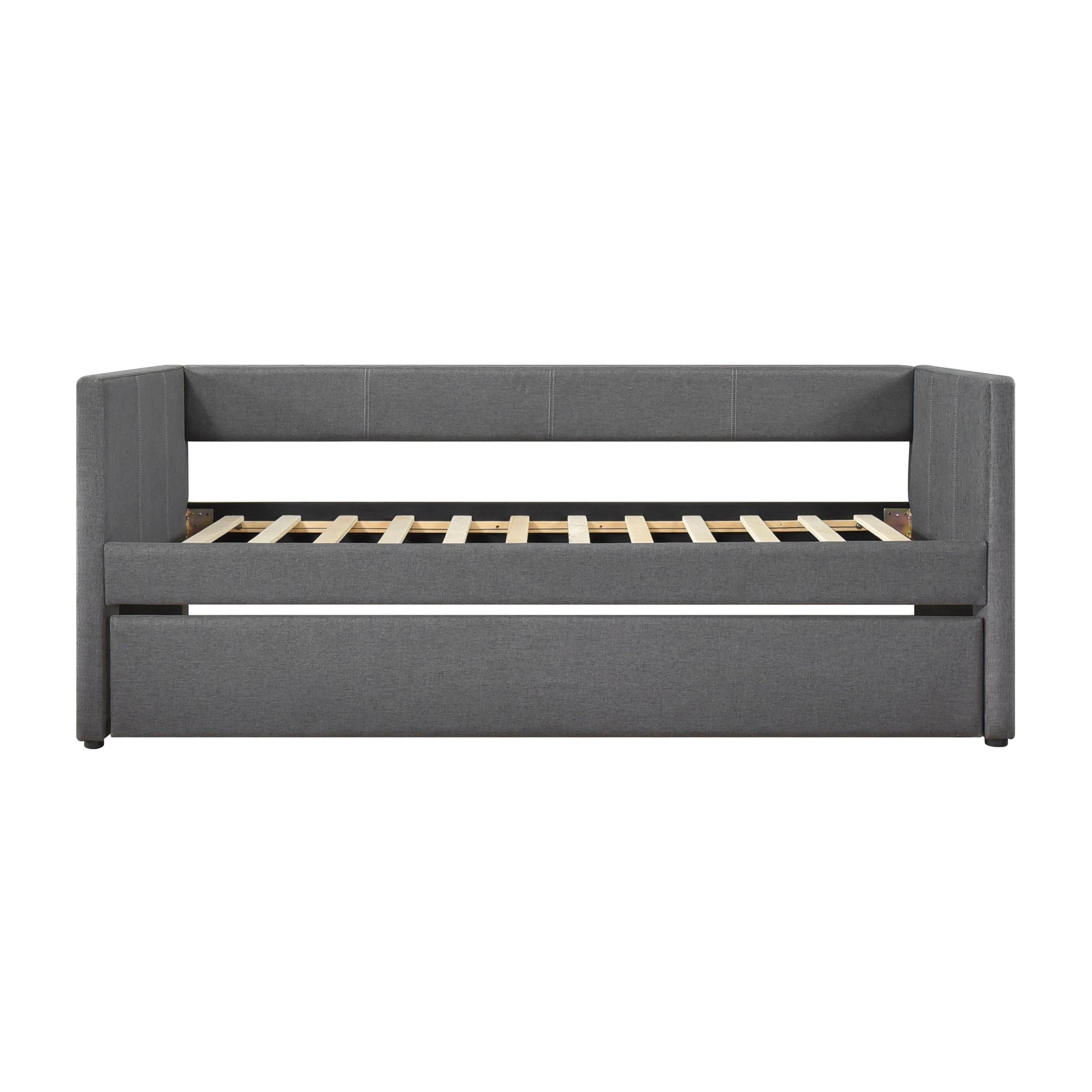 Trudy Dark Gray Daybed with Trundle - Ornate Home