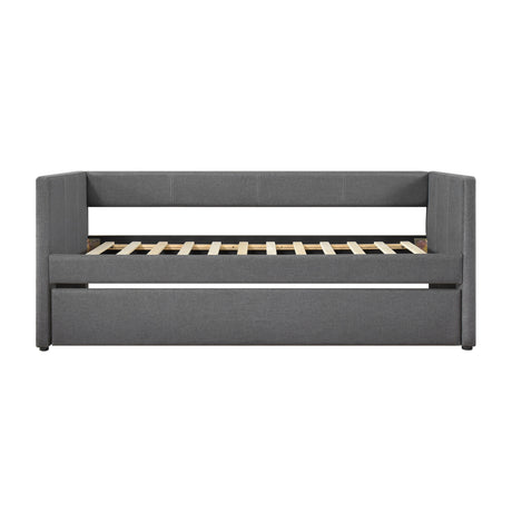 Trudy Dark Gray Daybed with Trundle - Ornate Home