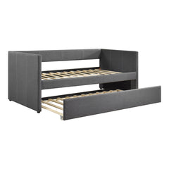 Trudy Dark Gray Daybed with Trundle - Ornate Home