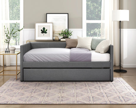 Trudy Dark Gray Daybed with Trundle - Ornate Home