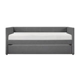Trudy Dark Gray Daybed with Trundle - Ornate Home
