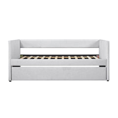 Trudy Gray Daybed with Trundle - Ornate Home