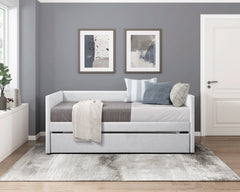 Trudy Gray Daybed with Trundle - Ornate Home