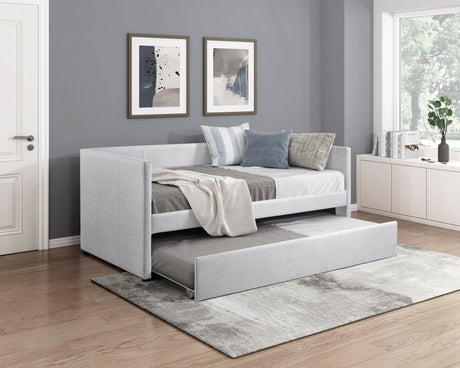 Trudy Gray Daybed with Trundle - Ornate Home