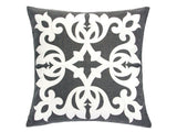 Trudy Gray Pillow (Set of 2) - Ornate Home