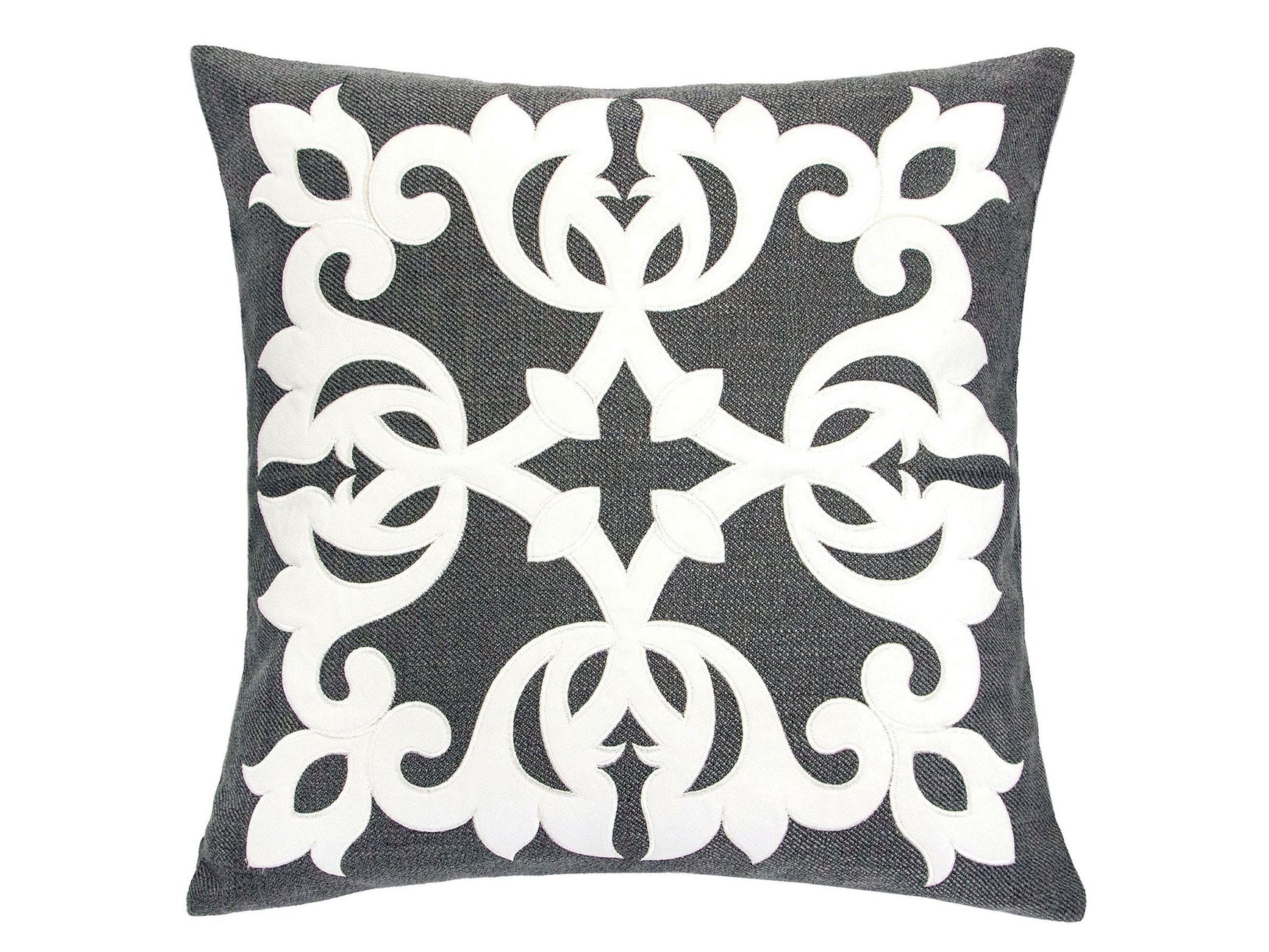 Trudy Gray Pillow (Set of 2) - Ornate Home